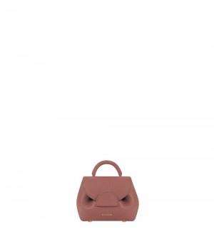 Polène Numéro Un Micro Mini Bag ブラウン | HEUPGTY-43