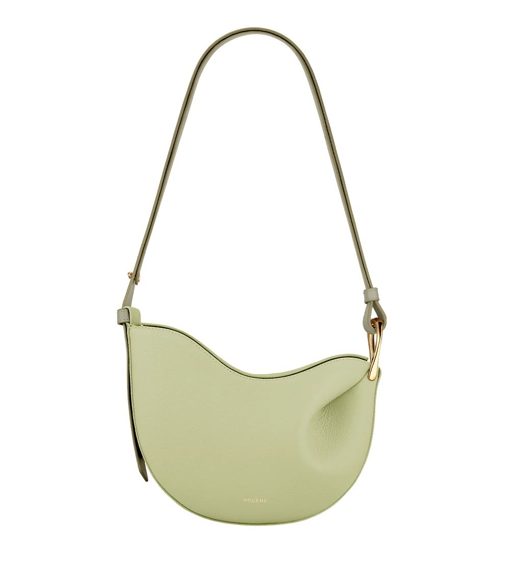 Polène Tonca Crossbody Bags ライト緑 | WPCBRFX-40